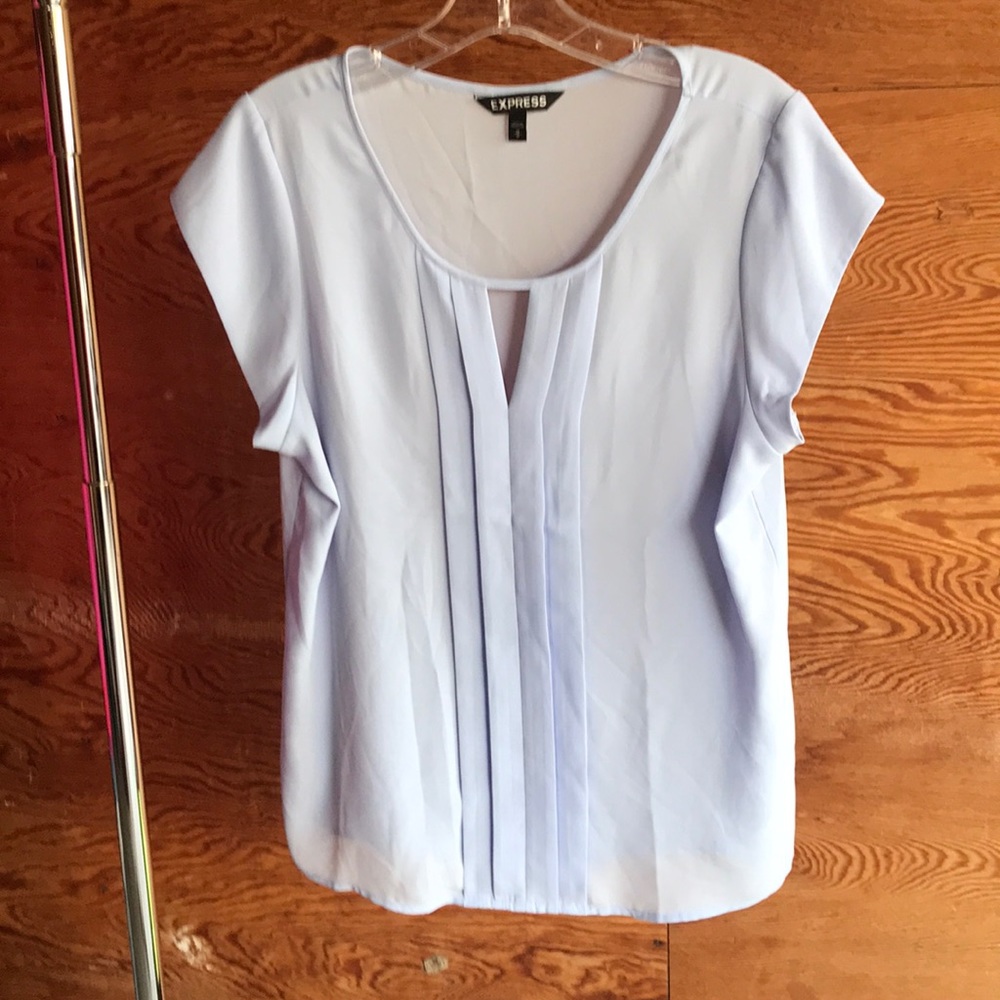Express Lavender Short-sleeve blouse
